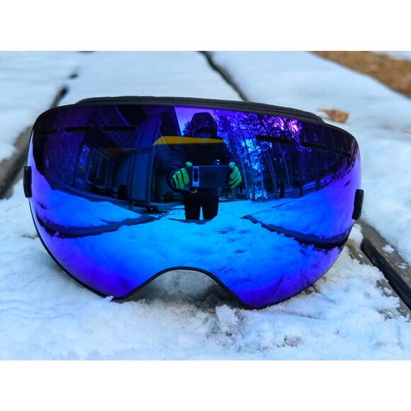 New Double Layer Anti Fog Lens Ski Goggles NATFIRE for Skiing Snowboarding - Picture 1 of 8